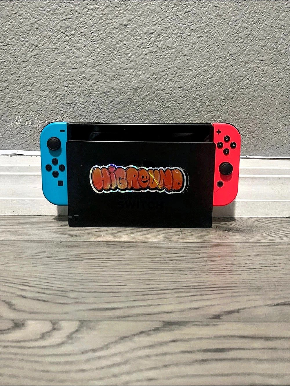 Nintendo Switch Console with Neon Blue and Neon Red Joy-Con Console Blue & Red